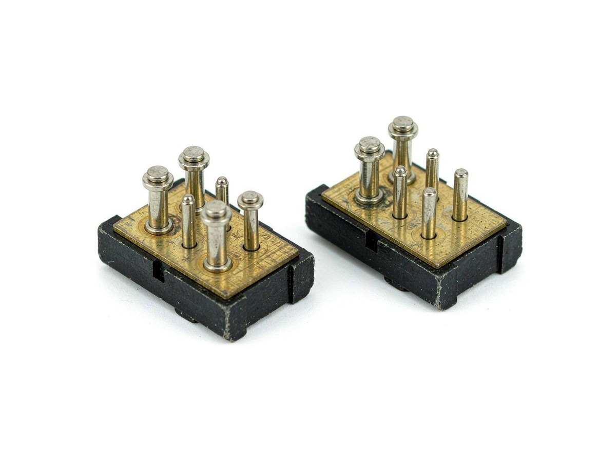 Charging Contact Set for Floor Cleaning Robots and Docking Stations