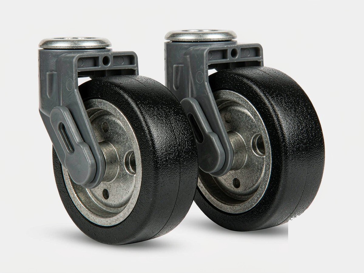 Caster Wheel Set for Floor Cleaning Robots