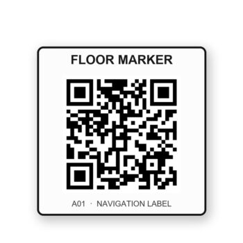 QR Code Floor Markers for Robot Navigation
