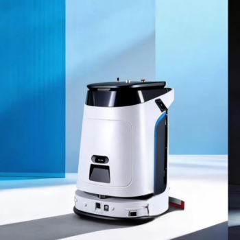 Jaelin Tech M1 - compact commercial scrubber robot for small commercial spaces