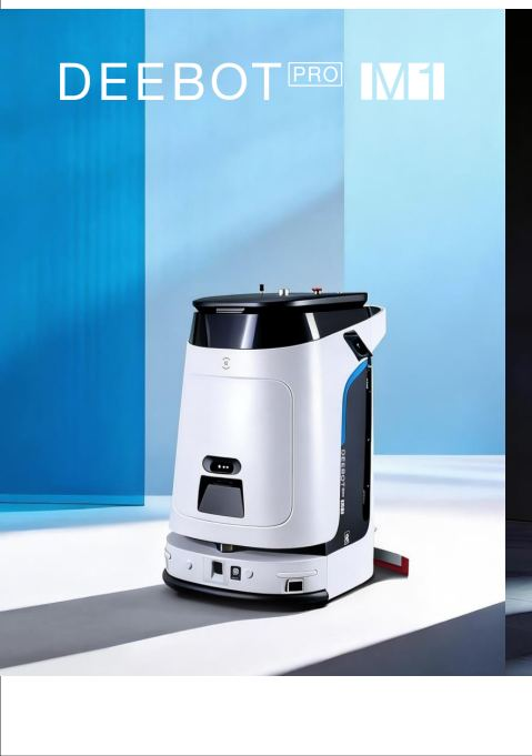 Jaelin Tech M1 commercial floor scrubbing robot, 500 mm scrubbing width