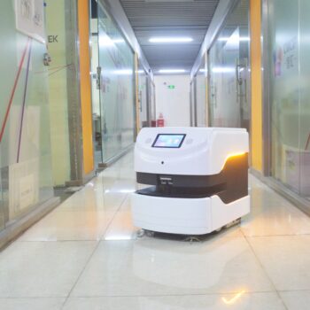 Jaelin Tech Snail mop, sweep and vacuum robot with UVC disinfection